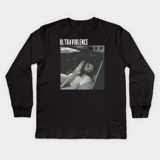 Lana Del Rey Ultraviolence Kids Long Sleeve T-Shirt